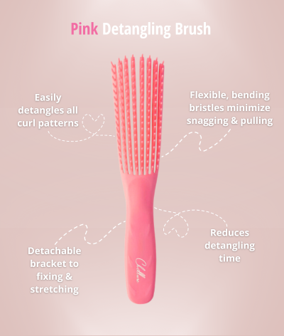 Pink Detangling Brush